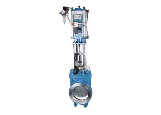 China Válvula de porta hidráulica do vapor de água para campos automáticos da fabricação de papel dos sistemas de controlo fornecedor