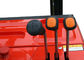 Preto e vermelho hidráulicos dos cilindros 1500Kg do equipamento elétrico dois do pórtico dobro fornecedor