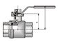Linha hidráulica de G das válvulas de bola do metal com pressão do meio do suporte do atuador fornecedor