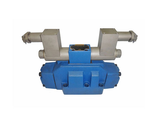 China Eletro - válvula de controle hidráulica, válvula direcional hidráulica na cor azul fornecedor